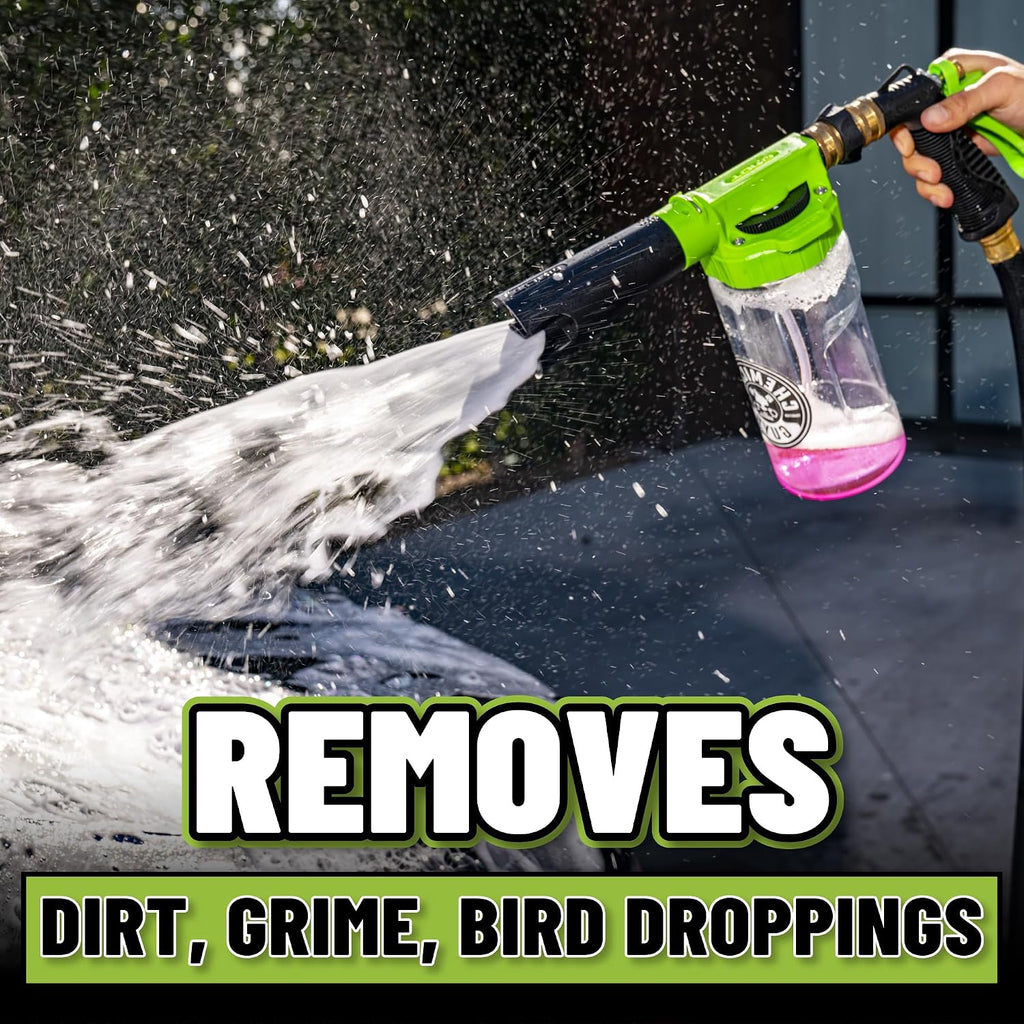 Chemical Guys TORQ Foam Blaster 6 - Foam Cannon Garden Hose Attachment,Easy to Use,Sprays Thick Suds for Safe Washing