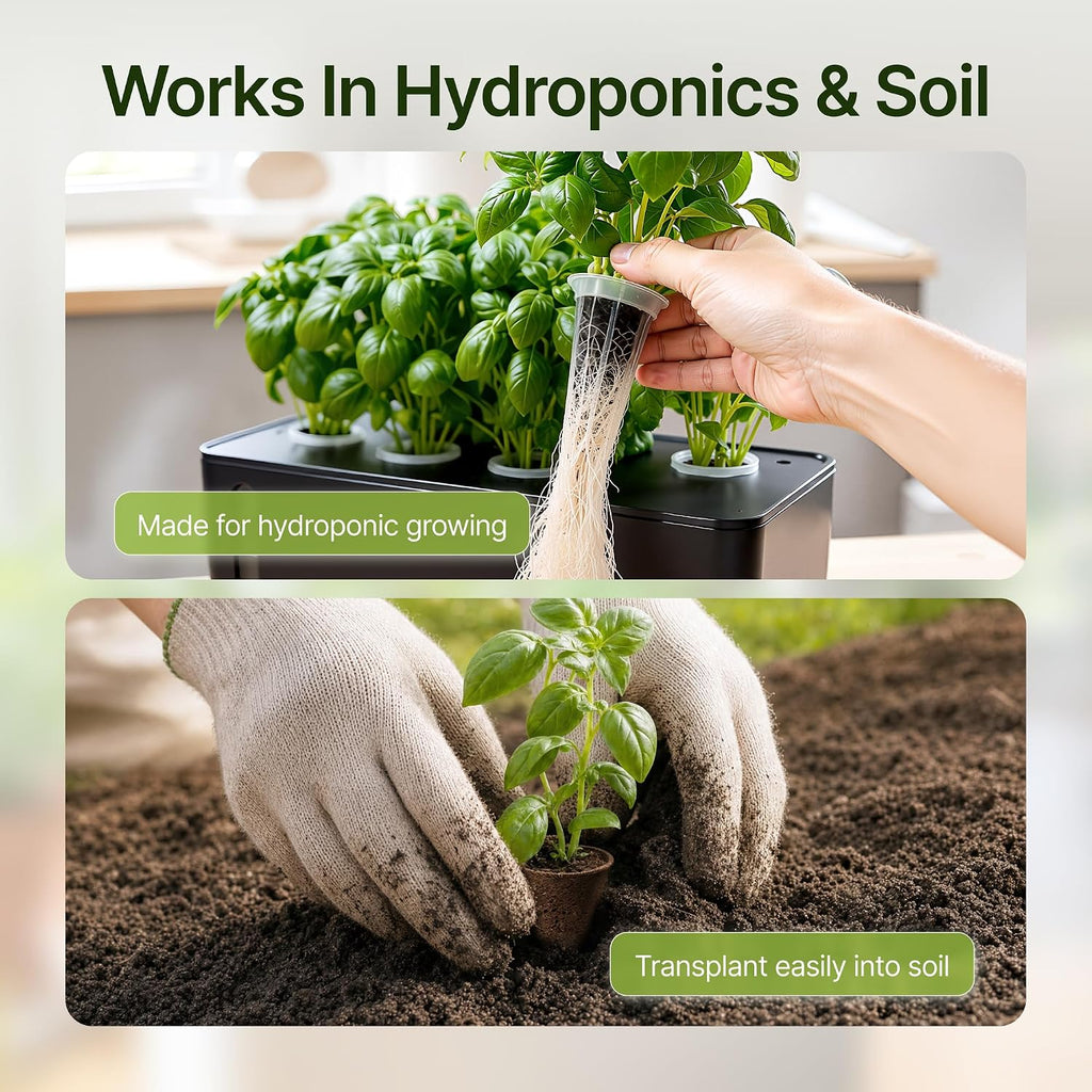 320pcs Hydroponic Pods, Accessories Compatible Hydroponics Systems | Gardening Supplies, Garden Pods Include 120 Grow