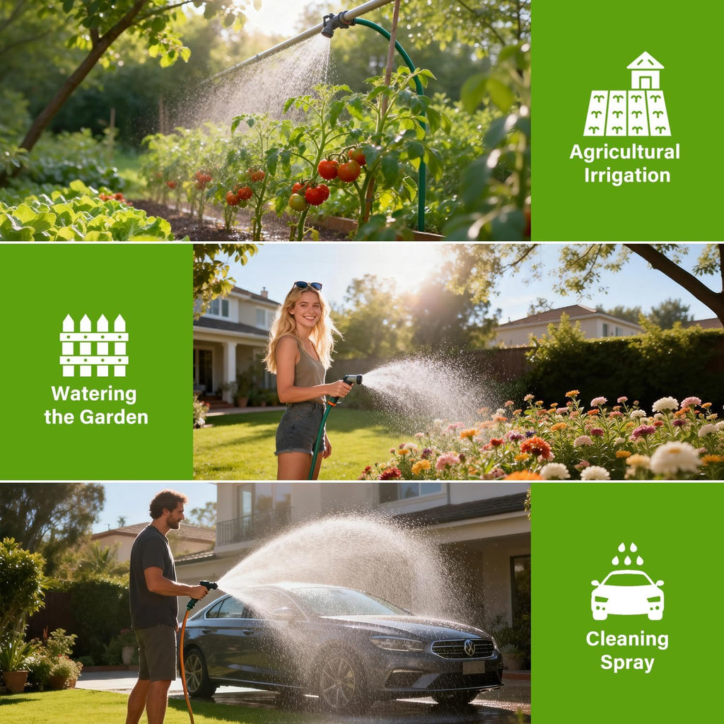Sprinkler Timer for Garden Hose, Irrigation Water Timer with Rain Delay, Automatic Manual Watering for Lawn Yard