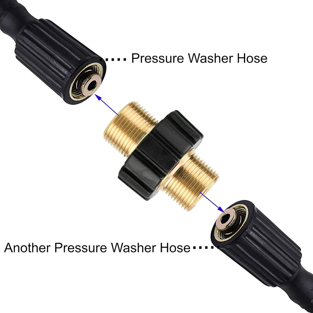 Tool Daily Pressure Washer Adapter Set, Quick Connect Kit, 9 Pack | M22 14mm to 3/8 Inch Quick Connect, 3/4 Inch to