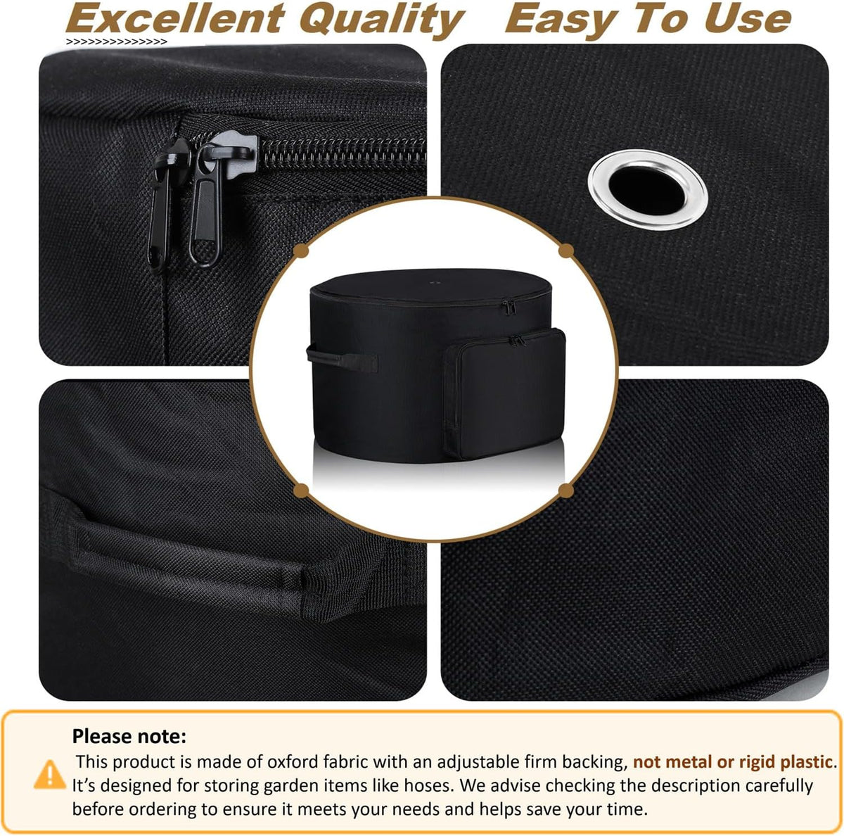Garden Hose Holder storage bag, Hose pot protection bag, Storage bag for Garden tools, RV Hose Storage Bag, water hose
