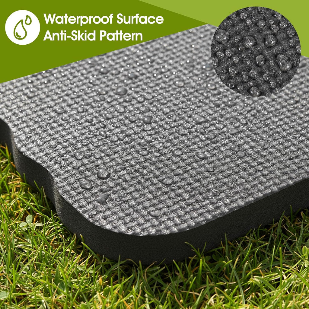 6 PCS Gardening Kneeling Pad, Thick Knee Mat Waterproof Foam Knee Pads Kneeler Mat for Long Gardening Hours,Cleaning
