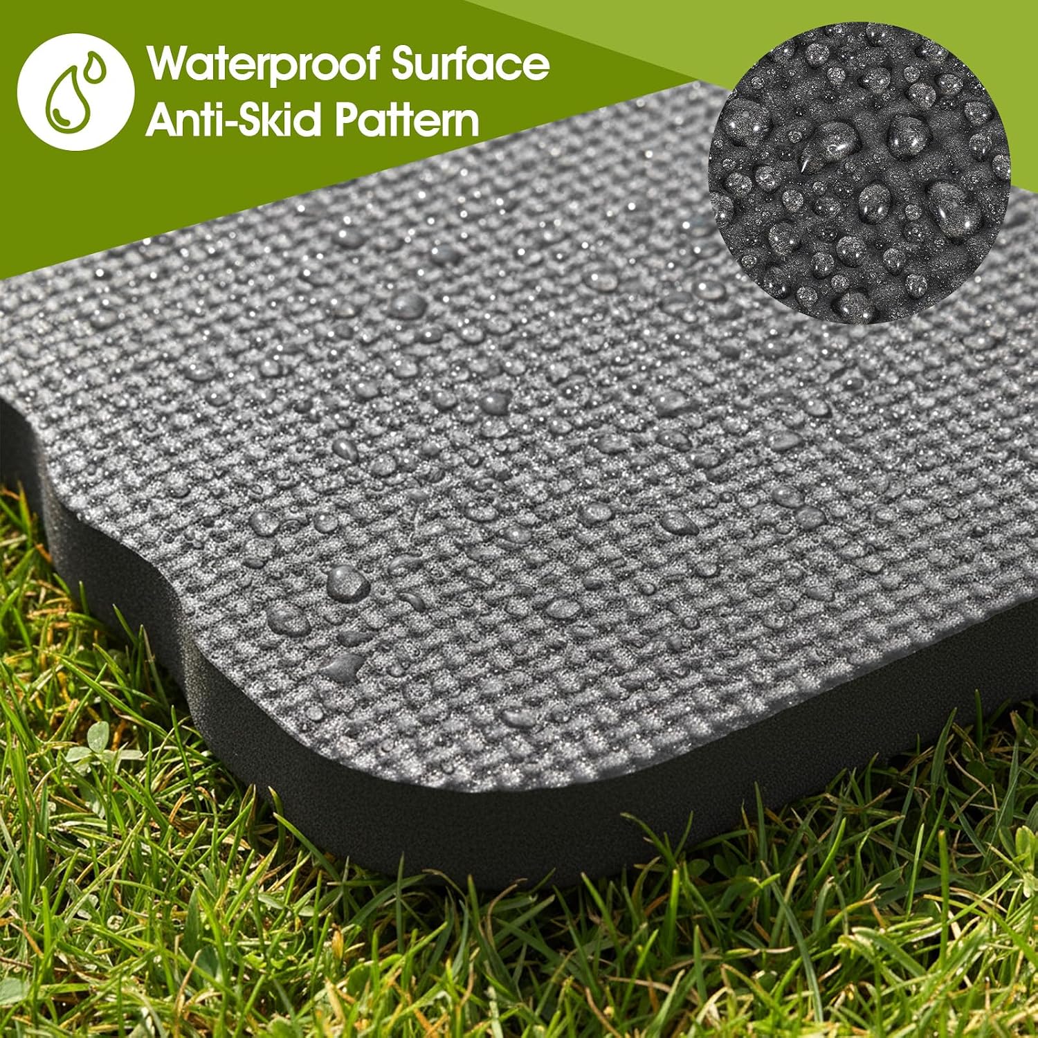 6 PCS Gardening Kneeling Pad, Thick Knee Mat Waterproof Foam Knee Pads Kneeler Mat for Long Gardening Hours,Cleaning