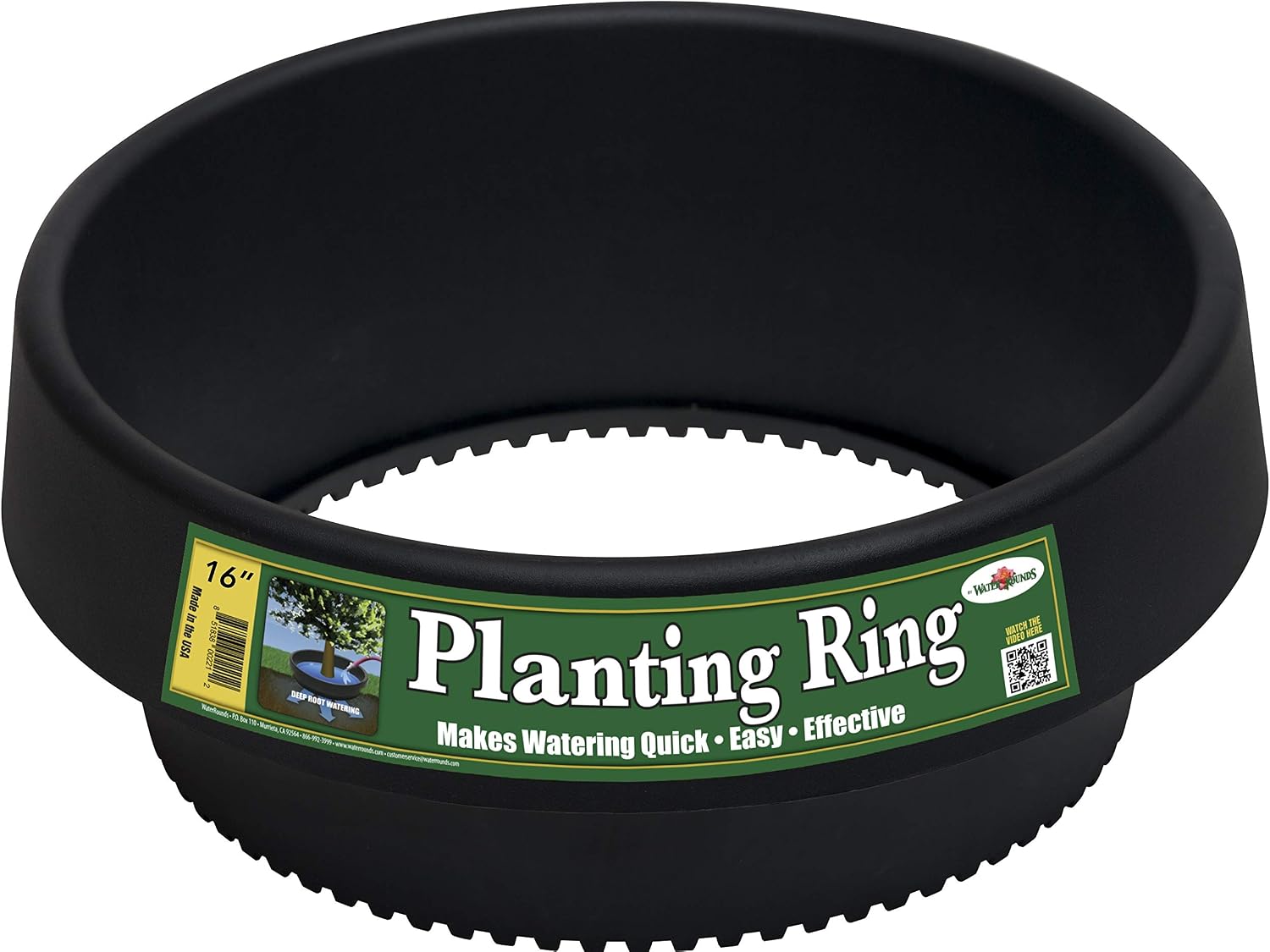 14-Pack 16-inch Planting Rings – Deep Watering Basin & Garden Edging.
