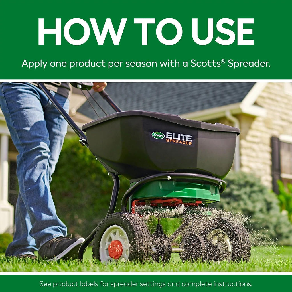 Scotts Turf Builder 3-Bag Lawn Care Bundle for Large, Northern Lawns | 3 Bag Bundle with Scotts Turf Builder Weed &