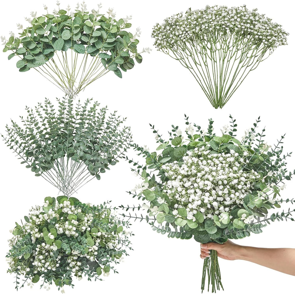 Waipfaru 36" Fall Stems for Vases, Artificial Cimicifuga Stems (3pcs)