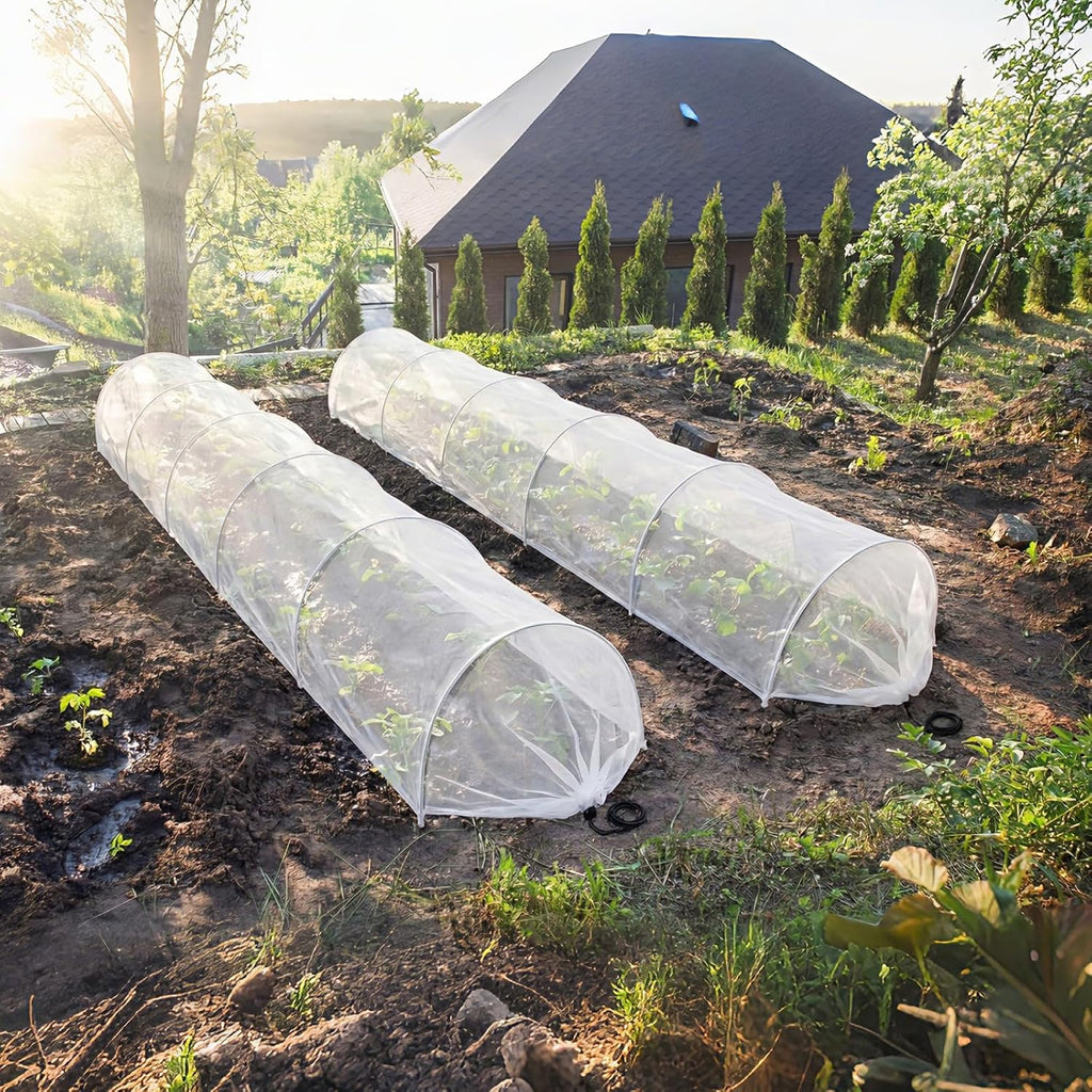 1 Pcs 18 x 118 inch Mesh Garden Greenhouse Tunnel Netting Protection Netting Pest Barrier Vegetable Plant Ultra Fine