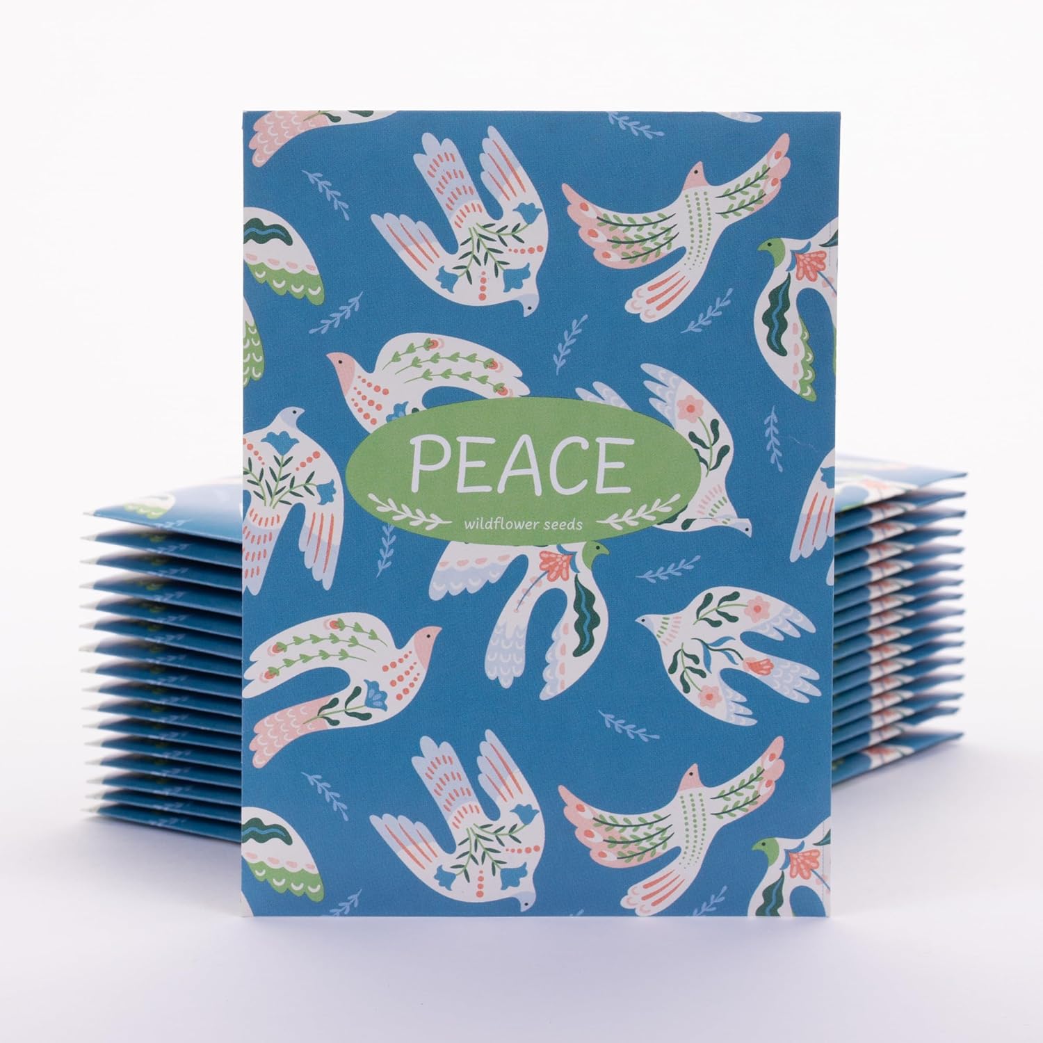 Peace Dove - 25 Seed Packs - Perfect Eco-Friendly Gift for Gardeners & Friends - Non GMO Seeds
