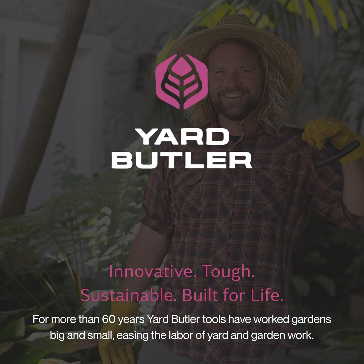 Yard Butler IRKT-1000 Rocket Weeder - Stand-Up Weeder for Lawn Care - Ergonomic & Easy to Use - Power-Coated Steel