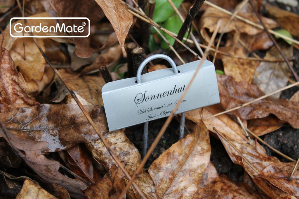 GardenMate 25-Pack Weatherproof Mini Metal Plant Labels, Height 5 3/4'', Label Area 7/8'' x 2 1/2''