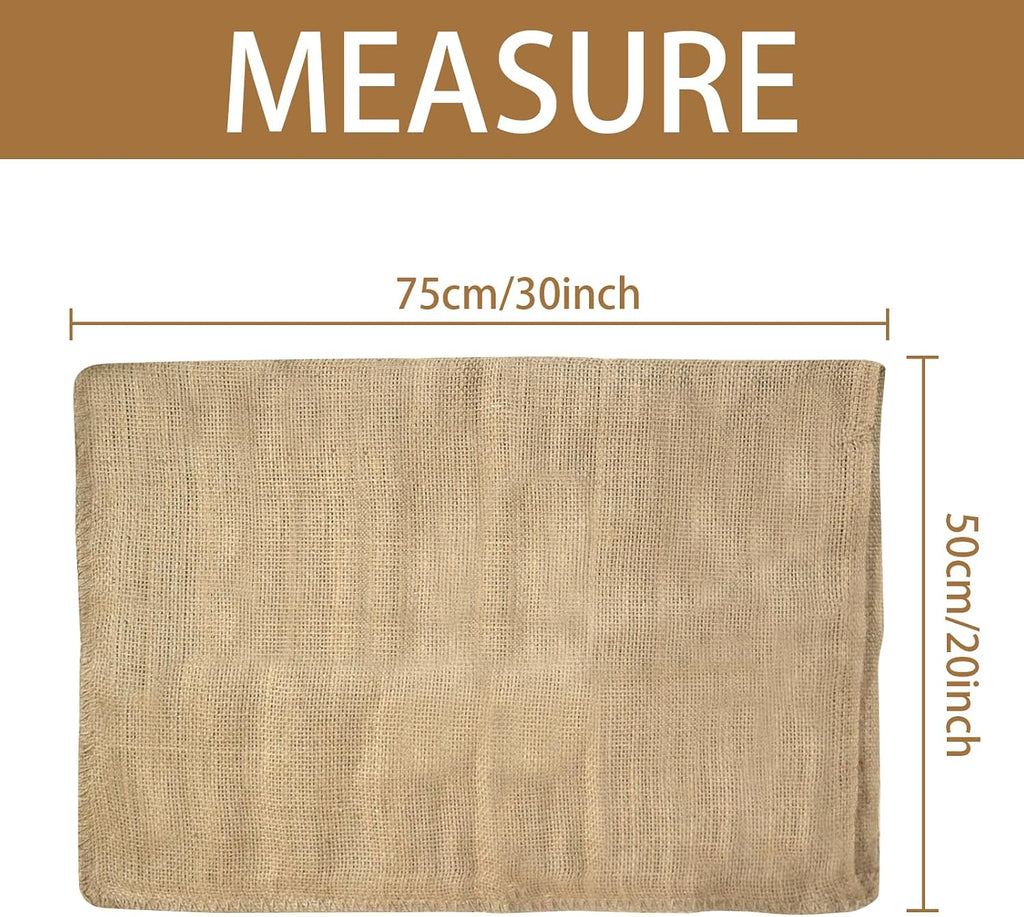 5PCS Large Burlap Bags 20x30 for Gardening Planting Food Storage