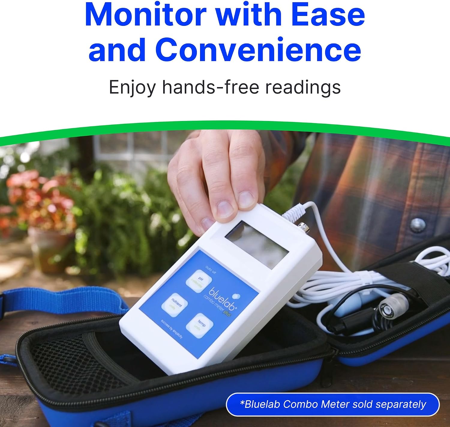 Bluelab METCARRYCASE Carry Case Meters Used for Hydroponic System and Plant Grow (Meter and Probe Sold Separately)