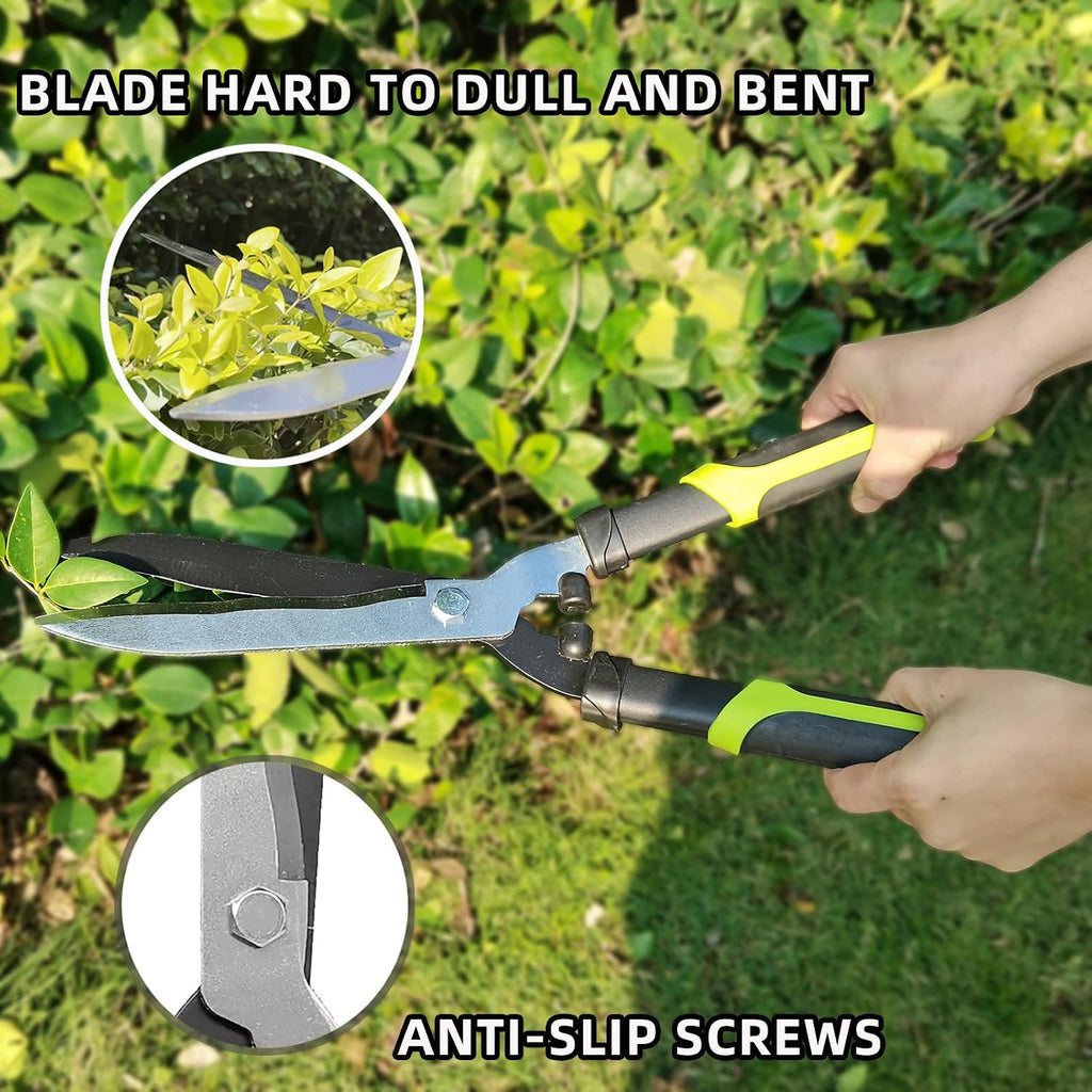 YRTSH Hedge Clippers Shears Hedge Shears for Trimming Borders, Garden Tools | Hedge Clippers Handheld, Bush Cutters