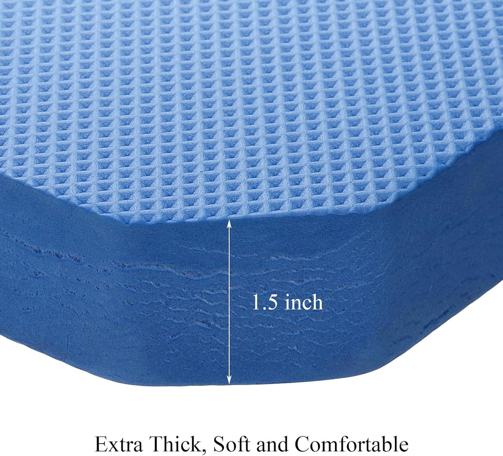 Hacaroa Set of 3 Extra Thick Kneeling Pad, High Density Foam Garden Kneeler, Comfortable Knee Pad Cushion for Work
