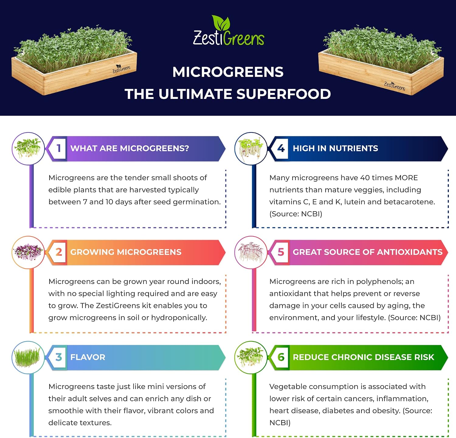 Microgreens Kit Refills - 9 Mats and 9 Different USA Seed Packs | Refill set with 9 plant mats and 9 seed packs for the