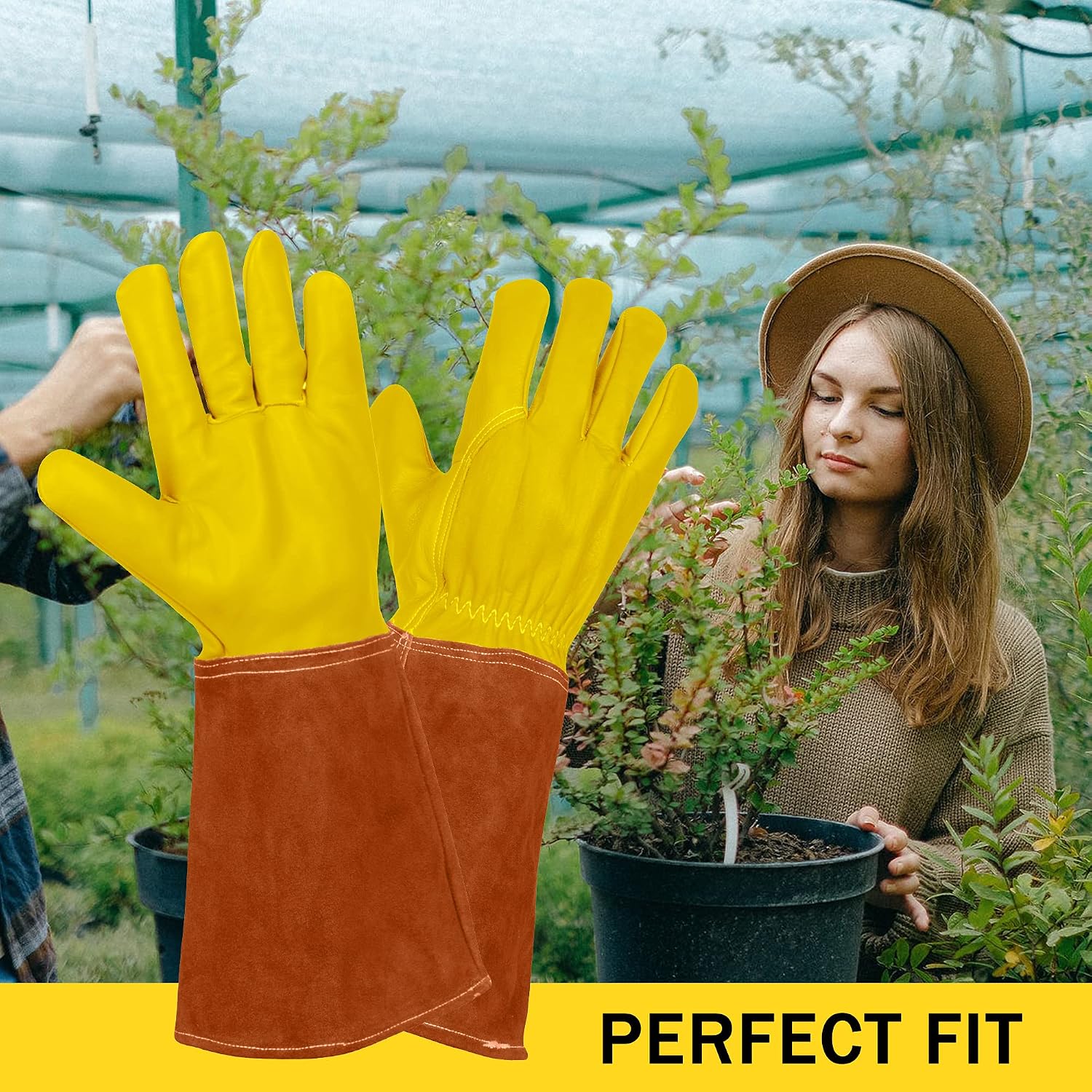 Garden Gloves Thorn Proof Rose Pruning XS Small Medium Large XL XXL 3XL