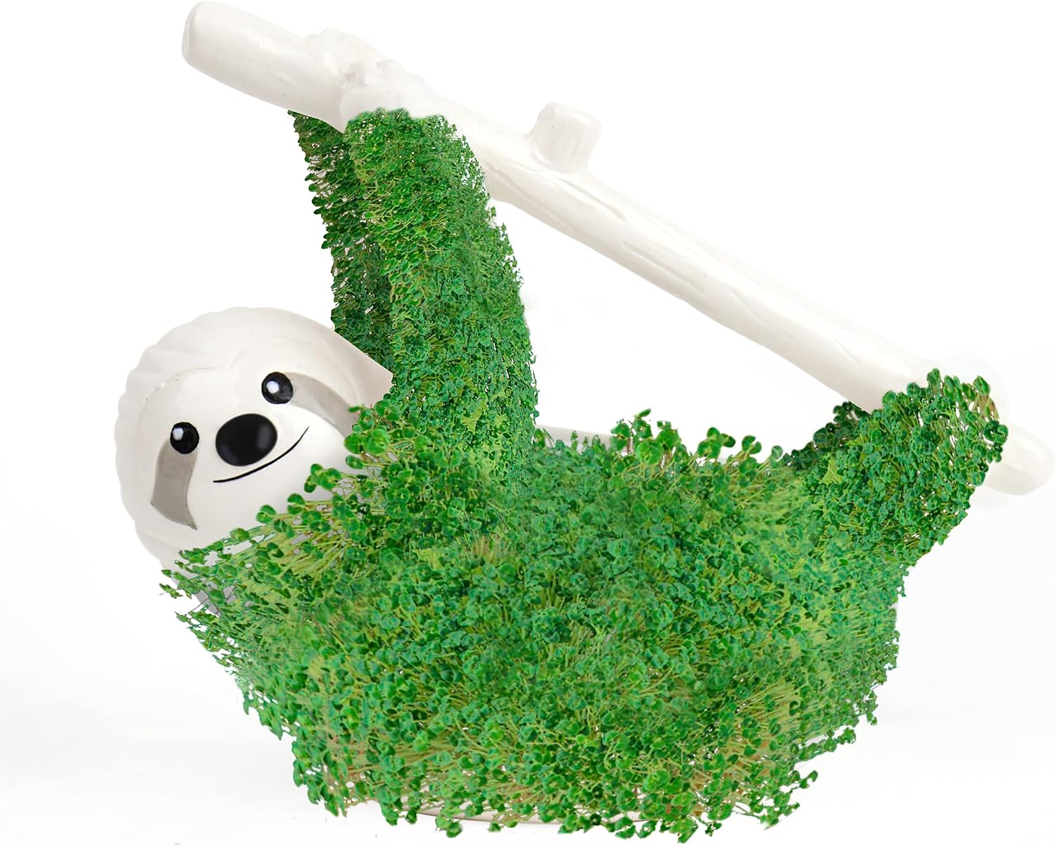 Sloth Shaped Chia Planter and Seeds. Desktop Sprouting Chia Animal. Fun Grow Kit Gift Idea