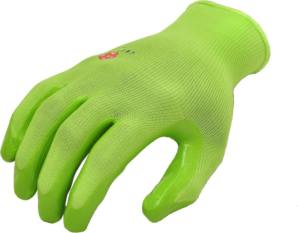 G & F Products 12 PAIRS Women Gardening Gloves with Micro Foam Coating - Garden Gloves Texture Grip - Women’s Work
