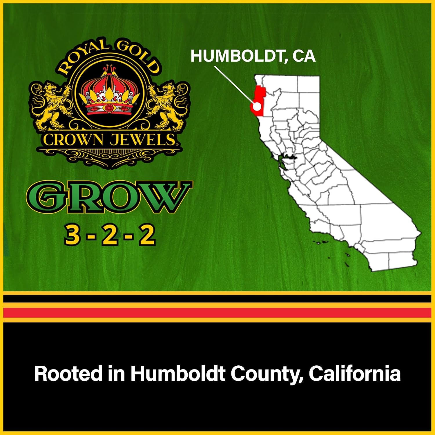 Royal Gold Crown Jewels Organic Grow 3-2-2 Dry Soluble Fertilizer, 5 lbs - Best for Improving Soil Before Planting