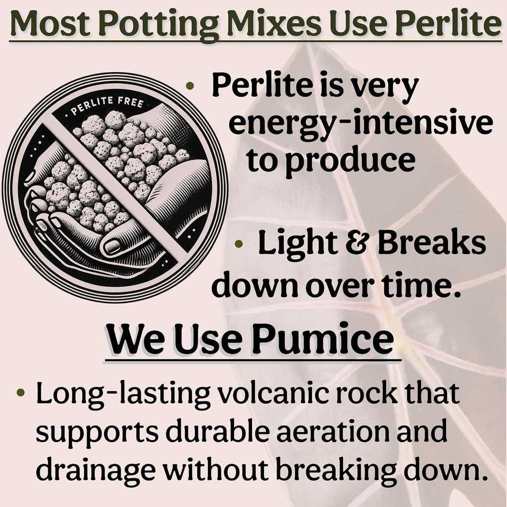 Craft Houseplant Potting Mix, Elite House Plant Soil, Chunky, Well Draining Potting Soil for Indoor Plants, Tropical