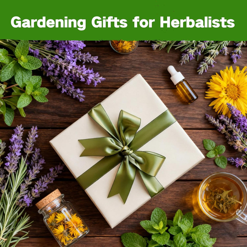 Lush&Dew Ancestral Apothecary Medicinal Tea Herb Seed Chest, Gardening Gift | 36,000+ Non-GMO Survival Seed Kit, Gifts