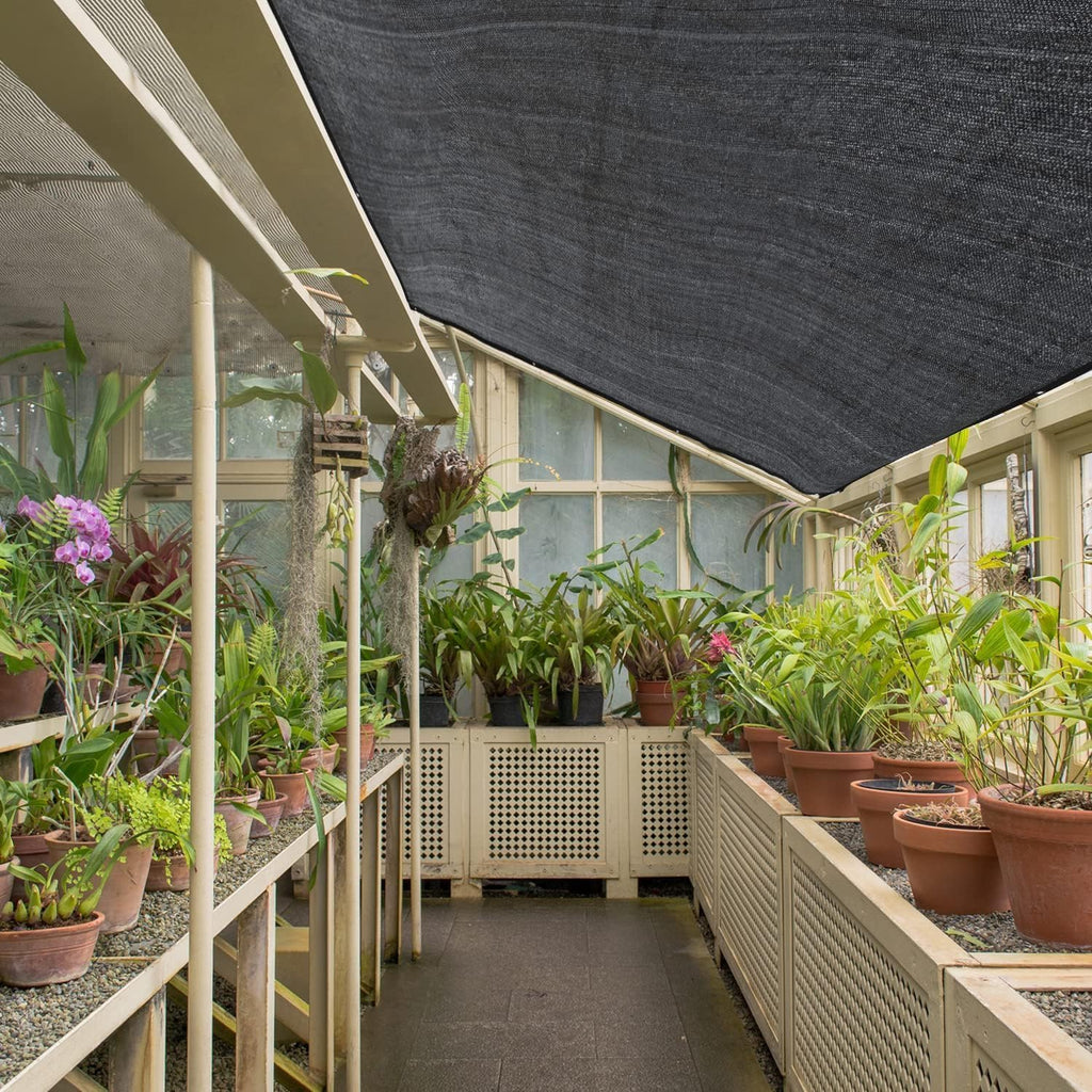 40% Shade Cloth for Plants, 8X25Ft Greenhouse Shade Cloth, Plant Shade Cover from Sun, Outdoor Mesh Tarp for Garden