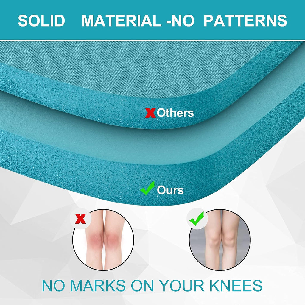Extra Thick Kneeling Pads, Knee Pad Cushion for Yard Work, Gardening, Yoga, Exercise, Floor Kneeler for Baby Bath