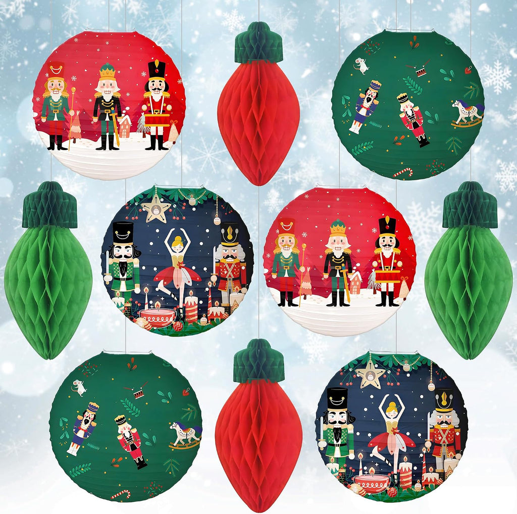 KatchOn Hanging Christmas Decorations Indoor – Pack of 10