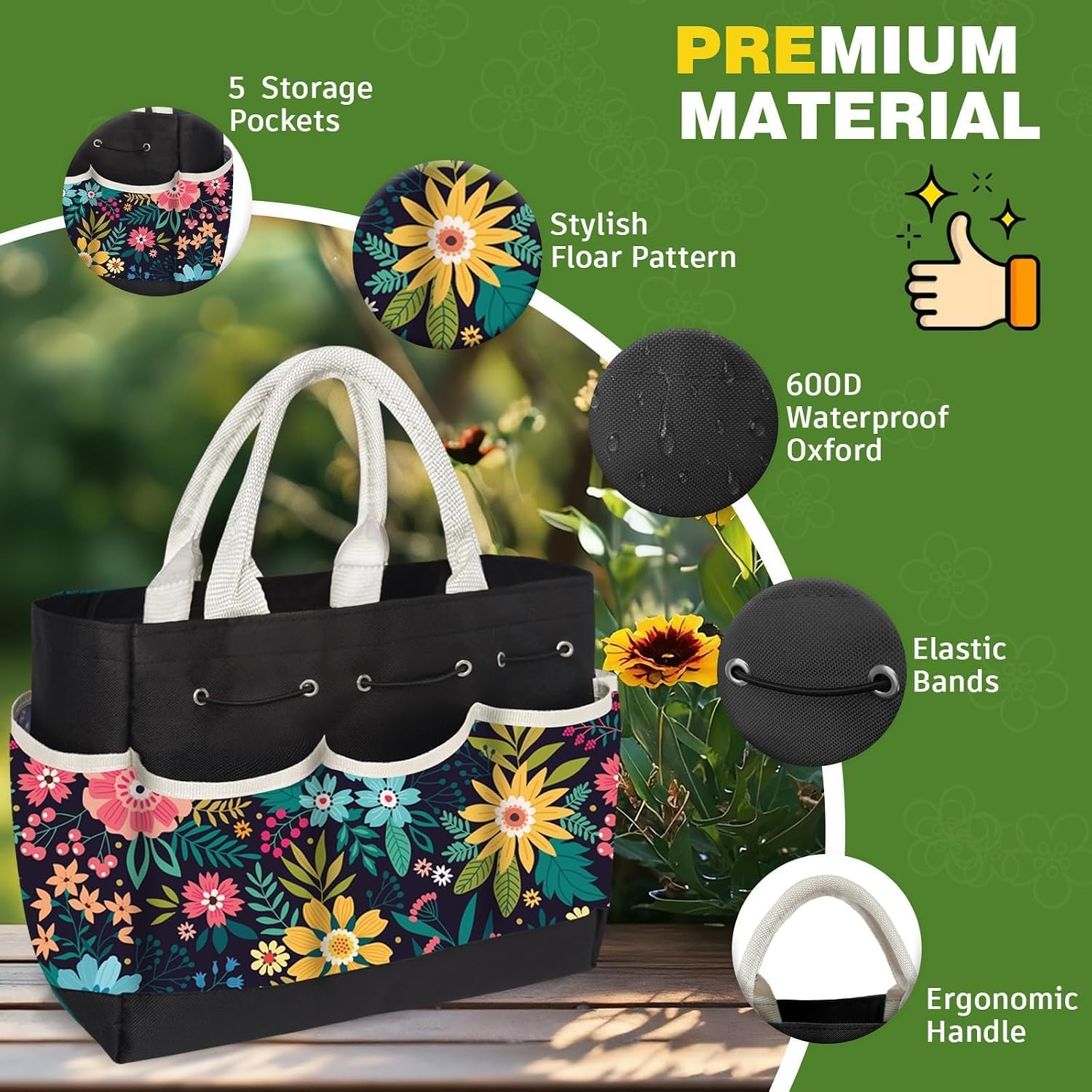 22Pcs Gardening Tools Set for Women Heavy Duty Garden Hand Tool Kit Birthday Gifts for Mom Her Wife Grandma Beginner