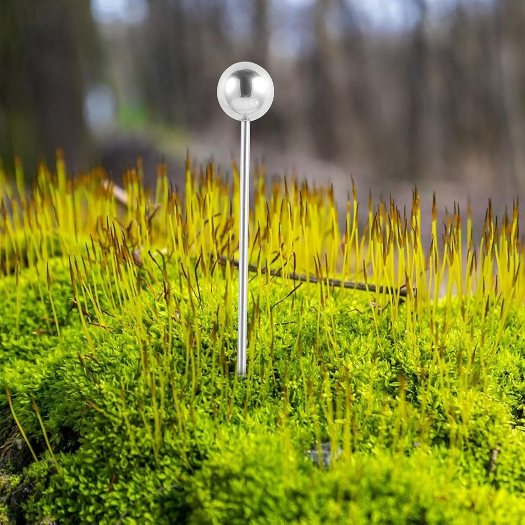 GANAZONO Sampler Probe Stainless Steel Monitor Metal Moisture Meter 14in Detector Metal Grain Rice Sampler for Lawn