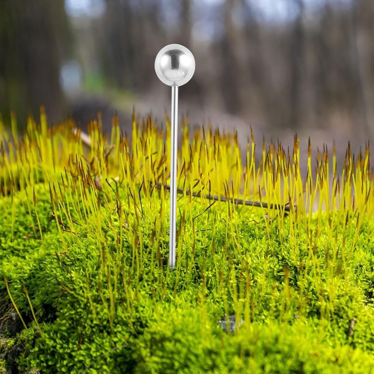GANAZONO Sampler Probe Stainless Steel Monitor Metal Moisture Meter 14in Detector Metal Grain Rice Sampler for Lawn