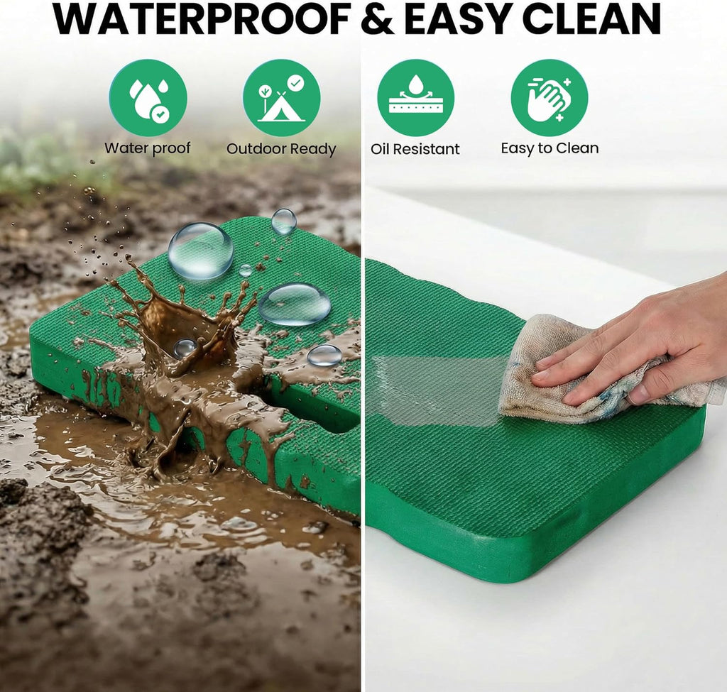 Extra Thick Foam Kneeling Pad for Gardening and Exercise Soft Comfortable Knee Cushion Mat for Floor Work Yard Tasks
