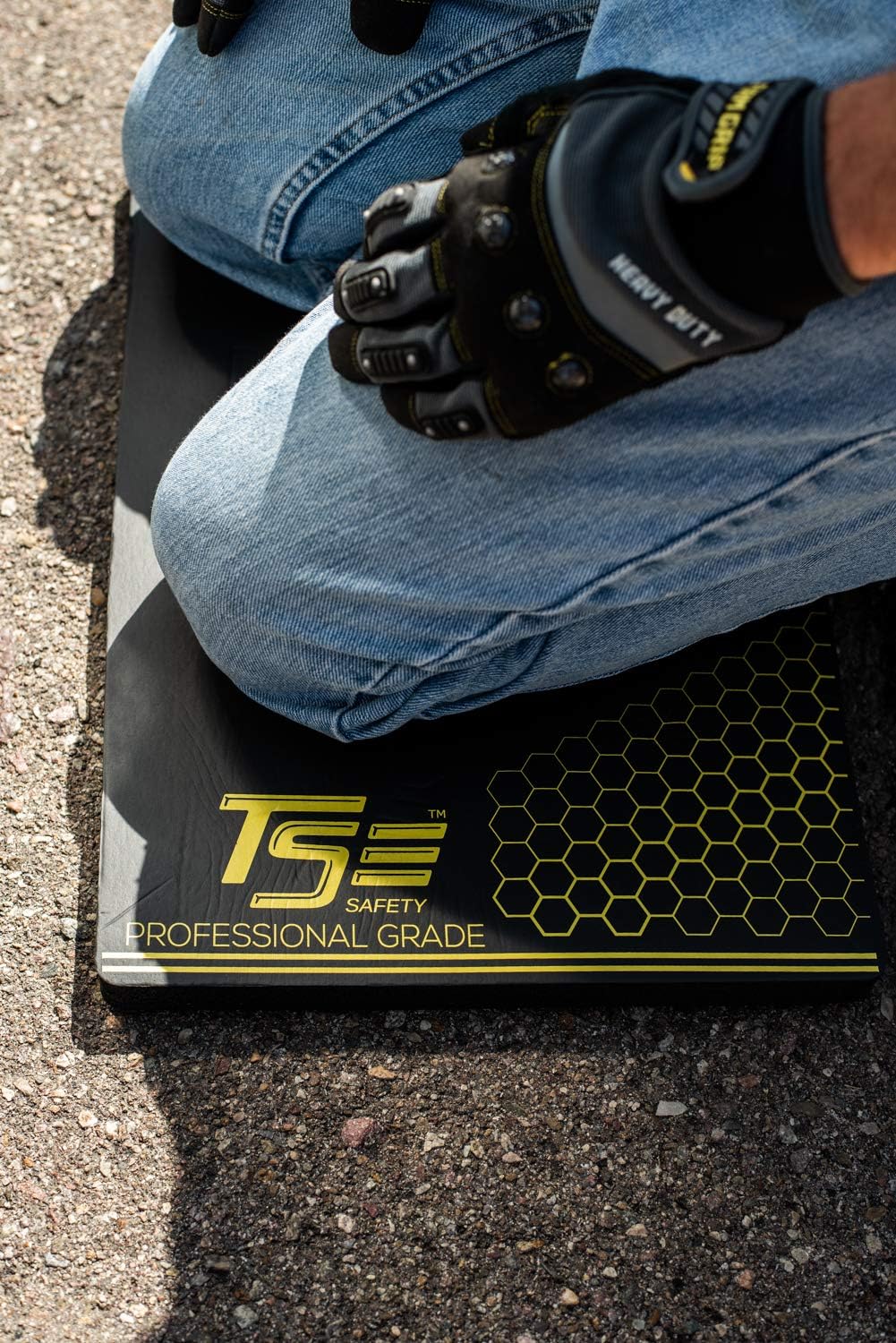 True Flex Protective Kneeling Pad, Premium Quality Neoprene Pad, Heavy Duty Stabilization, Easy to Carry Handle