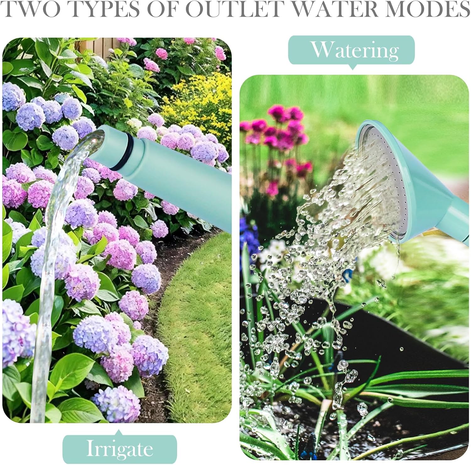 2 Gallon Watering Can for Indoor Plants, Garden Watering Cans for Outdoor Plant House Flower, Modern Plant Watering Can