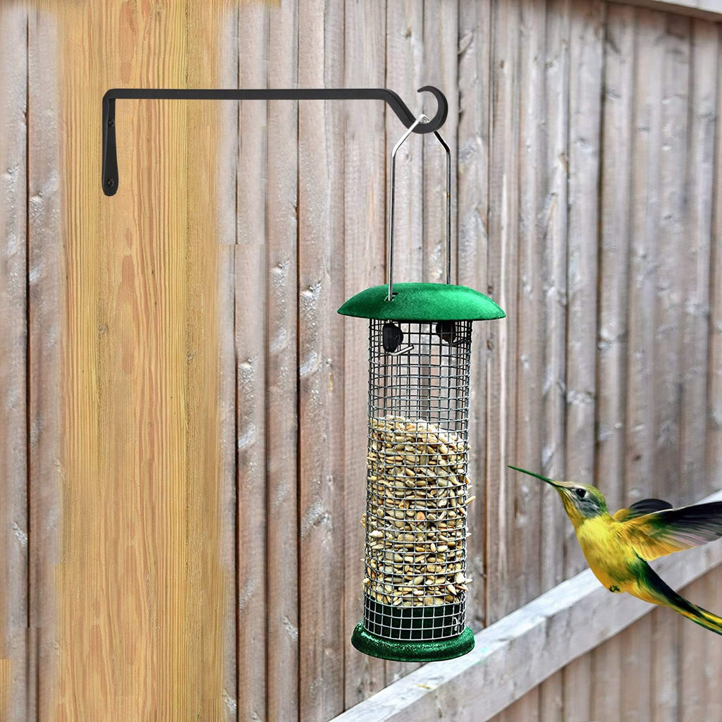 16inch 2 Pack Plant Hanger, Sturdy Hanging Plant Hangers Outdoor, Bird Feeder Hanger for Bird, Plant Hangers for