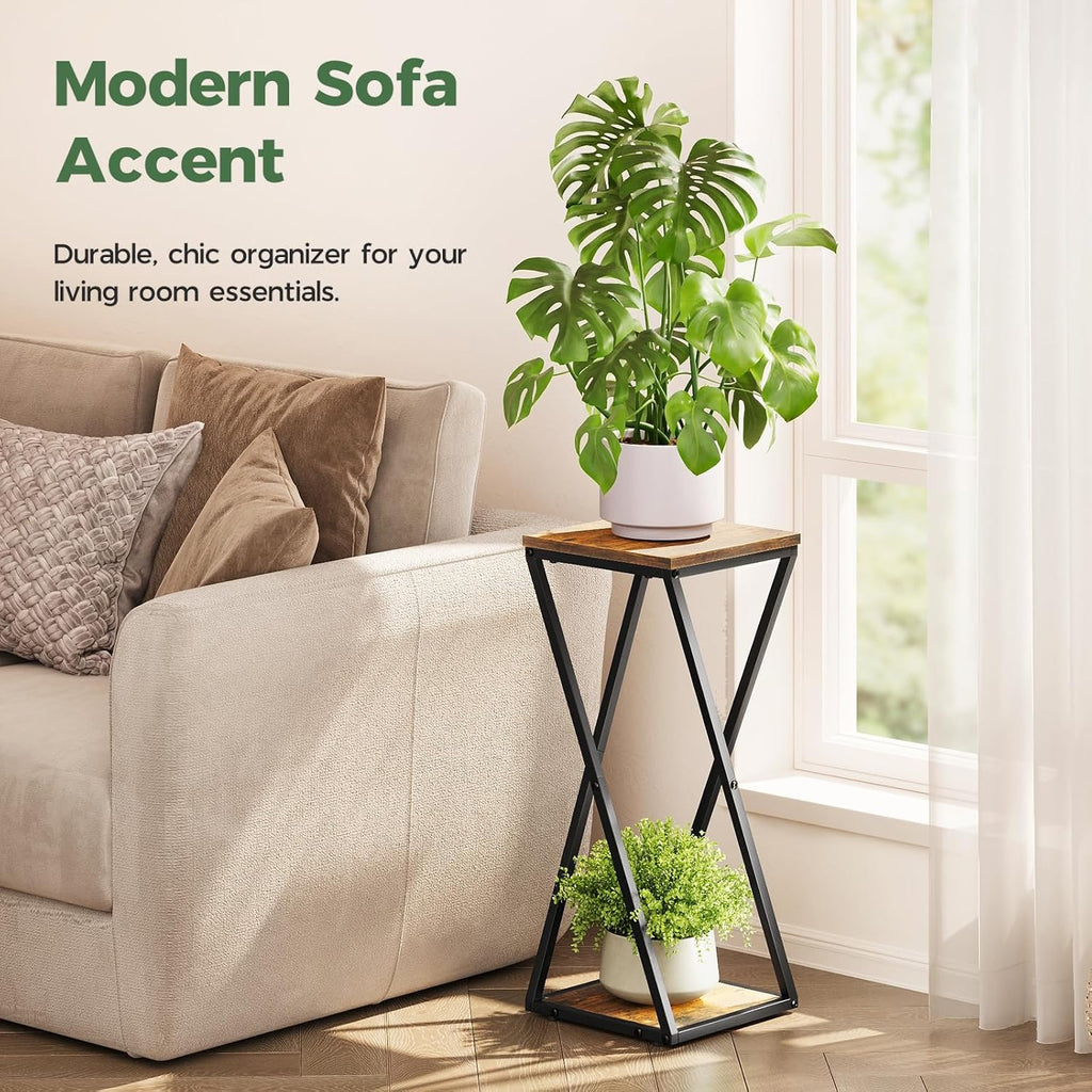 Bamworld Tall Plant Stand Indoor Corner Plant Shelf Tiered Plant Stand Wood Plant Table Heavy Duty Flower Pot Stands