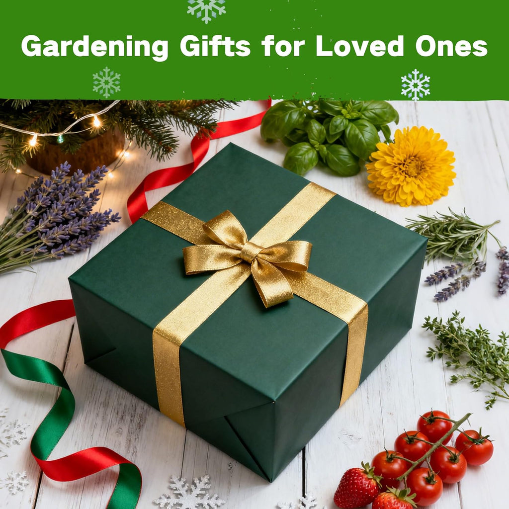 Lush&Dew Zone 9 Seed Bank, Gardening Gifts for Women Men, 32 Type USA Seeds | Non-GMO Heirloom Seeds for Planting