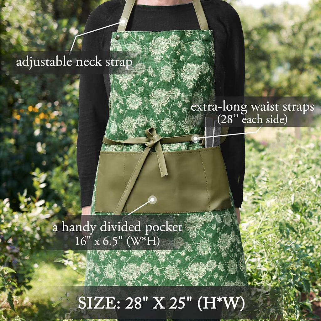 Gardening Foam Kneeling Pad Set, Gardening Gifts for Women Gardeners, Elegant Pattern Garden Knee Pad Set, Charming