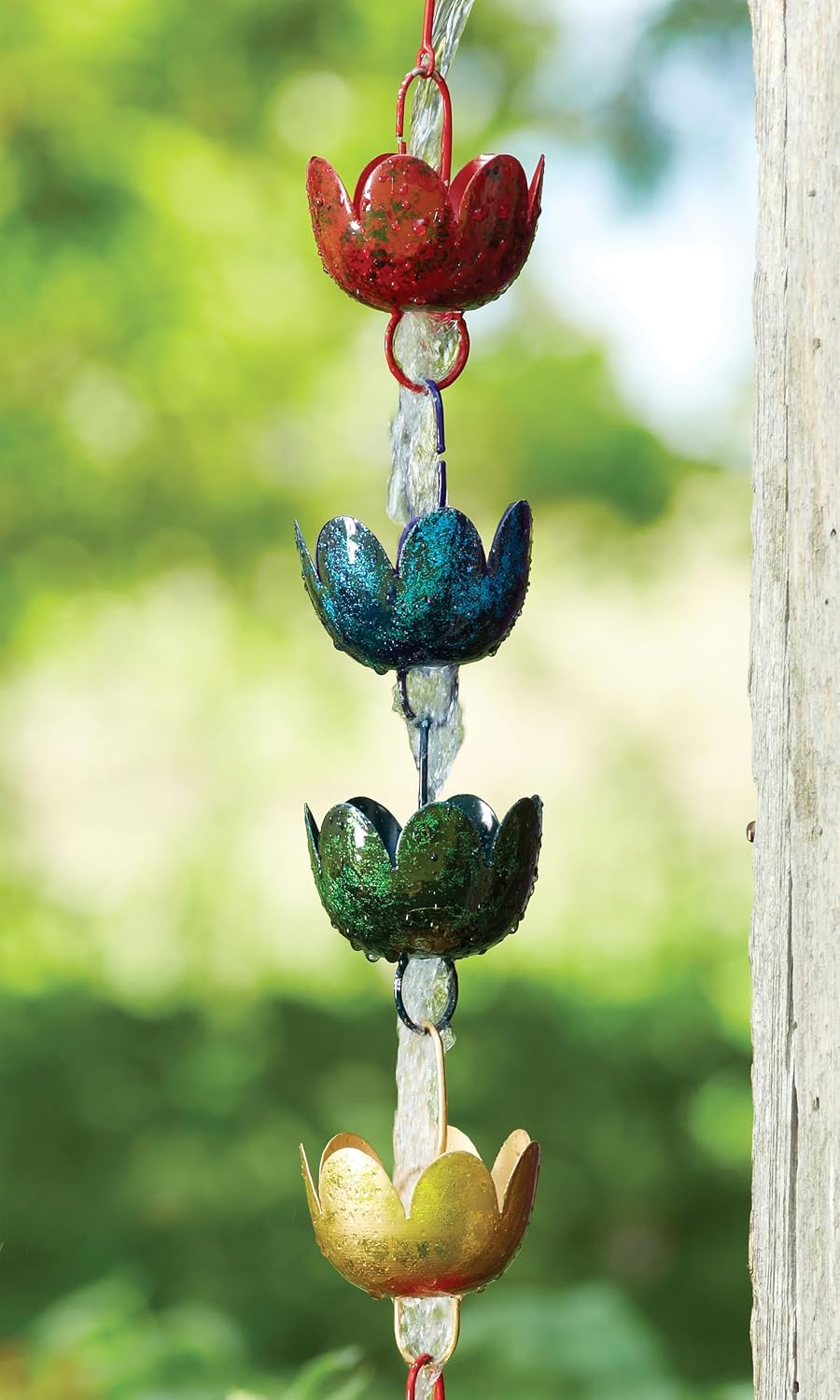 ANCIENTRCLILMIR Lily Multicolor Rain Chainc, Unisex-Adult (Set of 1)