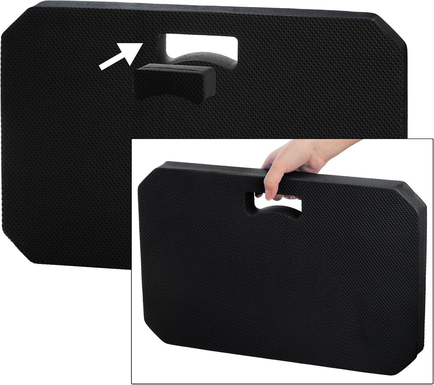 Hacaroa 3 Pack Extra Thick Kneeling Pad, EVA Foam Garden Kneeler Comfortable Knee Pad Cushion for Work, Gardening, Baby