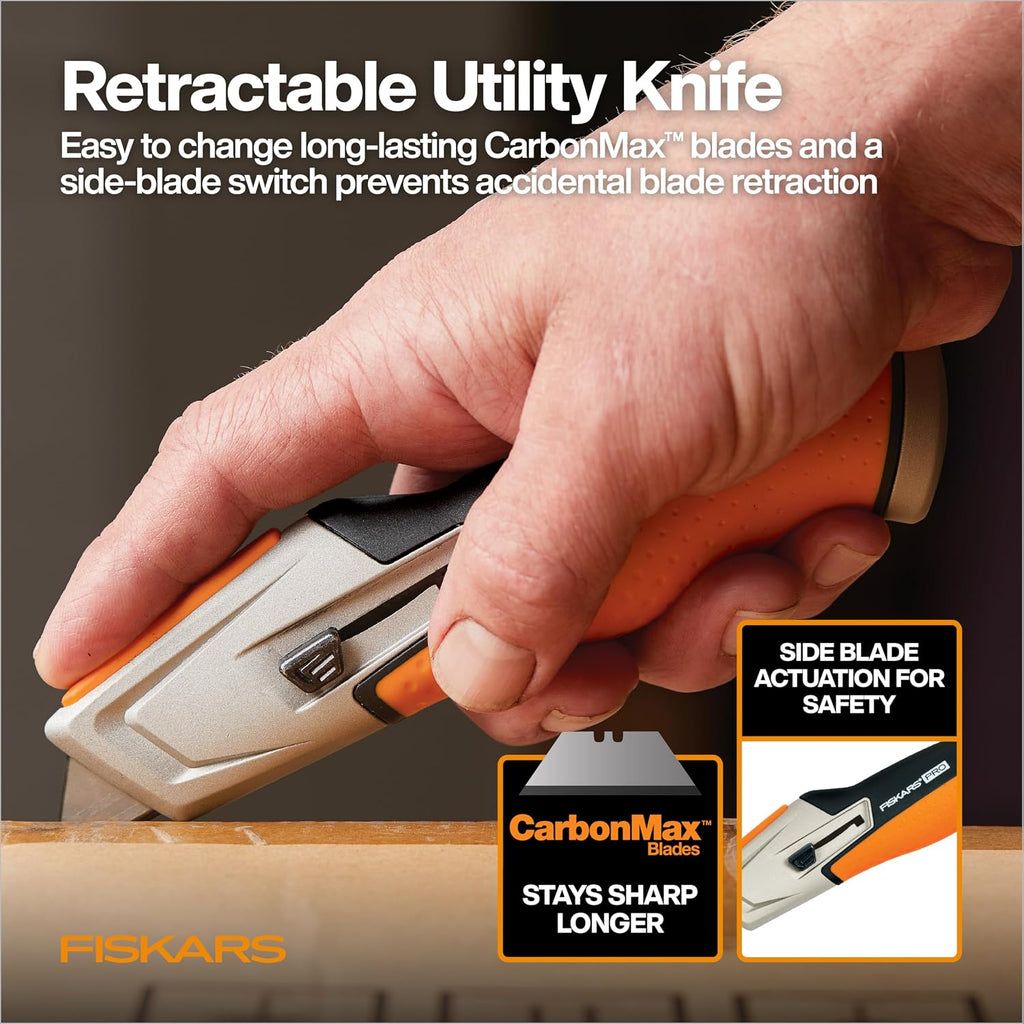 Fiskars 6-Piece Indoor DIY and Outdoor Gardening Home Essentials Tool Set | PowerGear Anvil Loppers, Pruning Shears