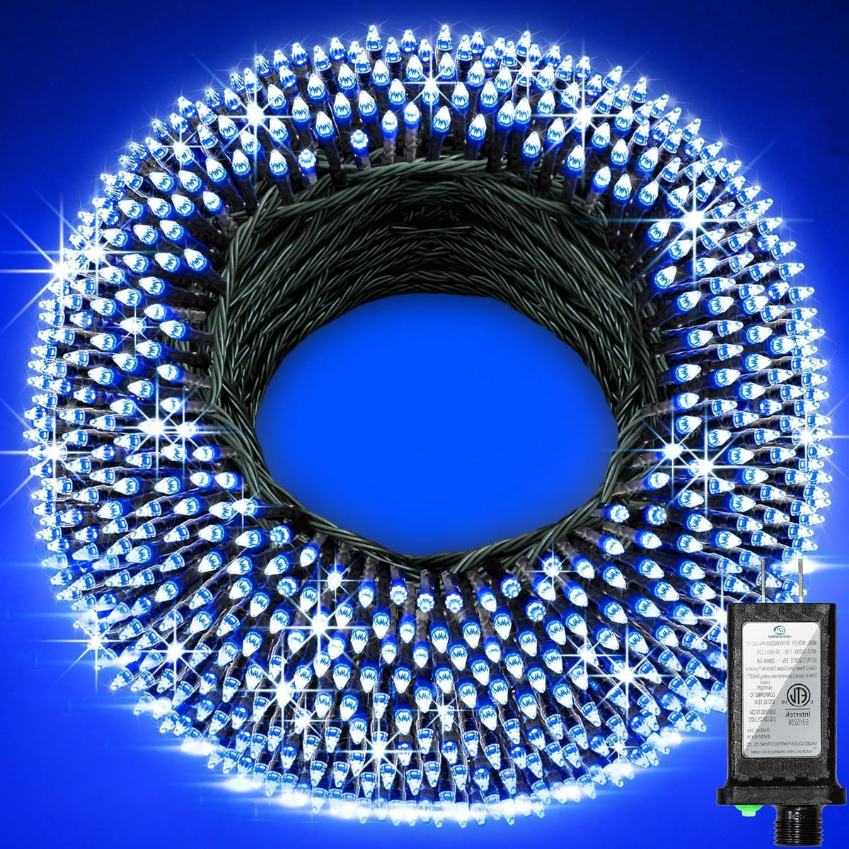 750 LED 240FT Christmas String Lights Outdoor, 12 Pro Modes with Timer