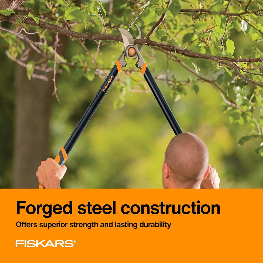 Fiskars 30" Forged Garden Bypass Loppers, 2" Cut Capacity Tree Trimmer | Branch Cutter Tool, Heavy-Duty Steel Blade