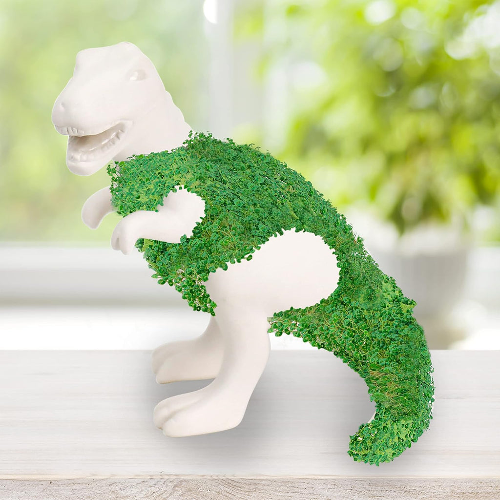 Gift Republic Dinosaur Shaped Chia Planter. Desktop Sprouting Chia Animal. Fun Grow Kit - Chiasaurus Rex
