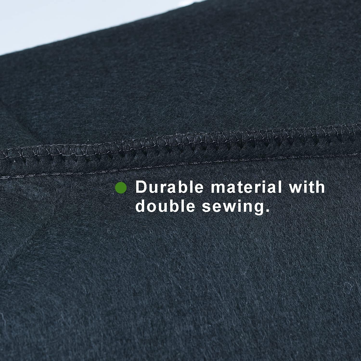 2-Pack 100 Gallon Large Non-Woven Grow Bags Reusable Thickened Durable Aeration Fabric Pot Black (100Gal_2Pcs)