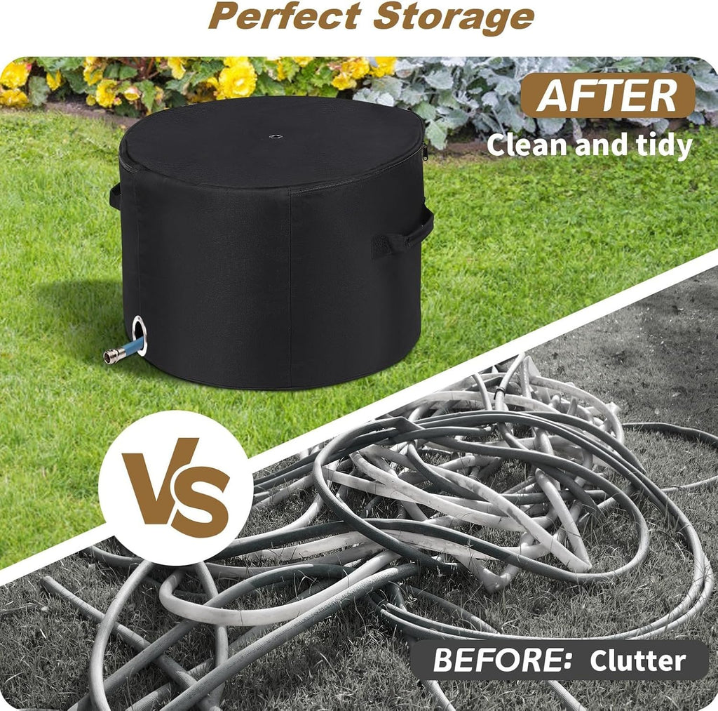 Garden Hose Holder storage bag, Hose pot protection bag, Storage bag for Garden tools, RV Hose Storage Bag, water hose
