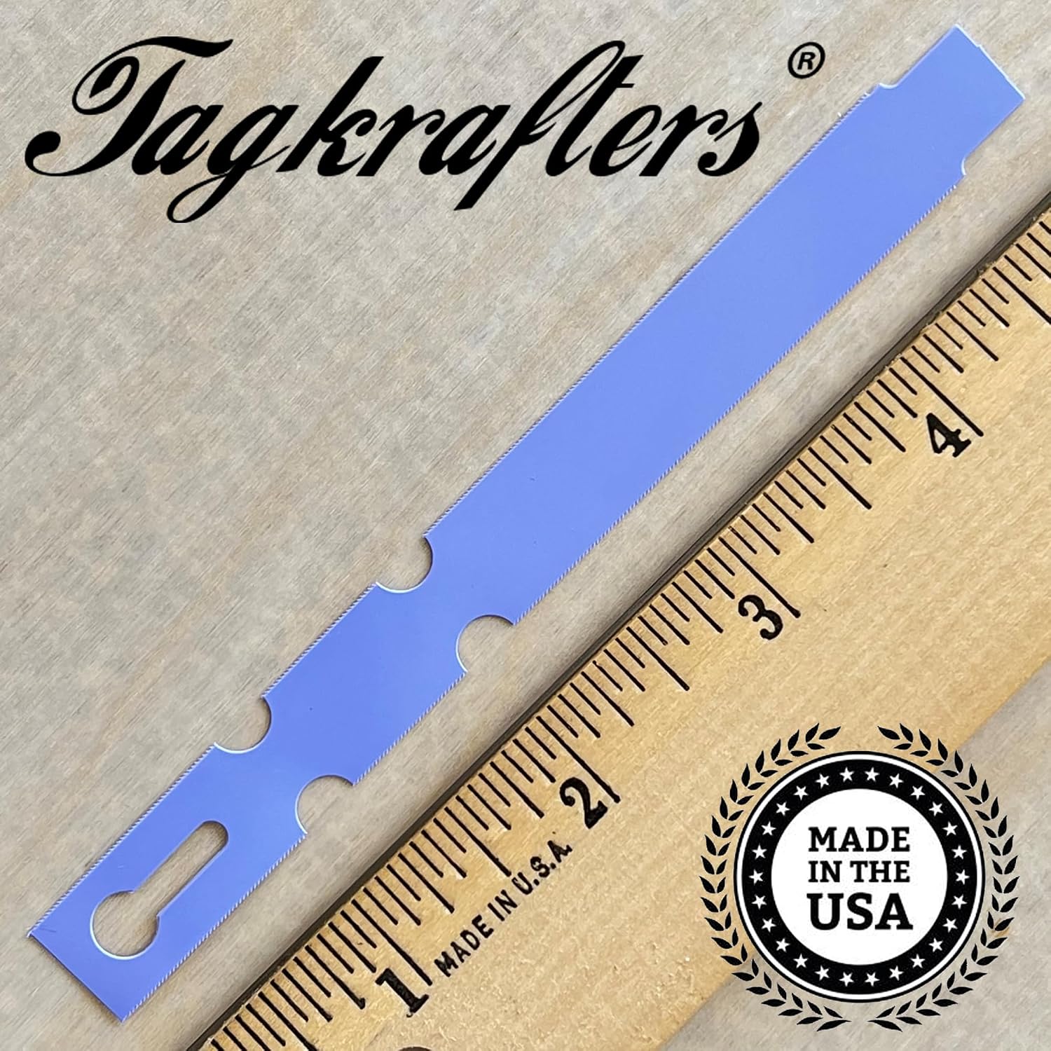 5" x 1/2" Lavender - 500 Pcs - Plastic Plant Tags and Labels - Wrap Around Thermal Plastic - Nursery Garden Tree Labels