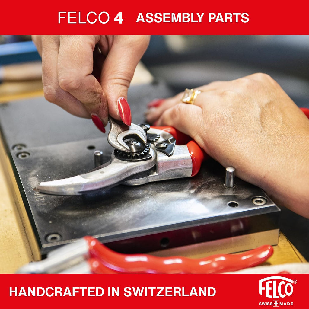 Felco F4 Pruning Shears – 9.25" Swiss-Made Garden Clippers for Pruning | Hand Pruners for Gardening | Garden Tool