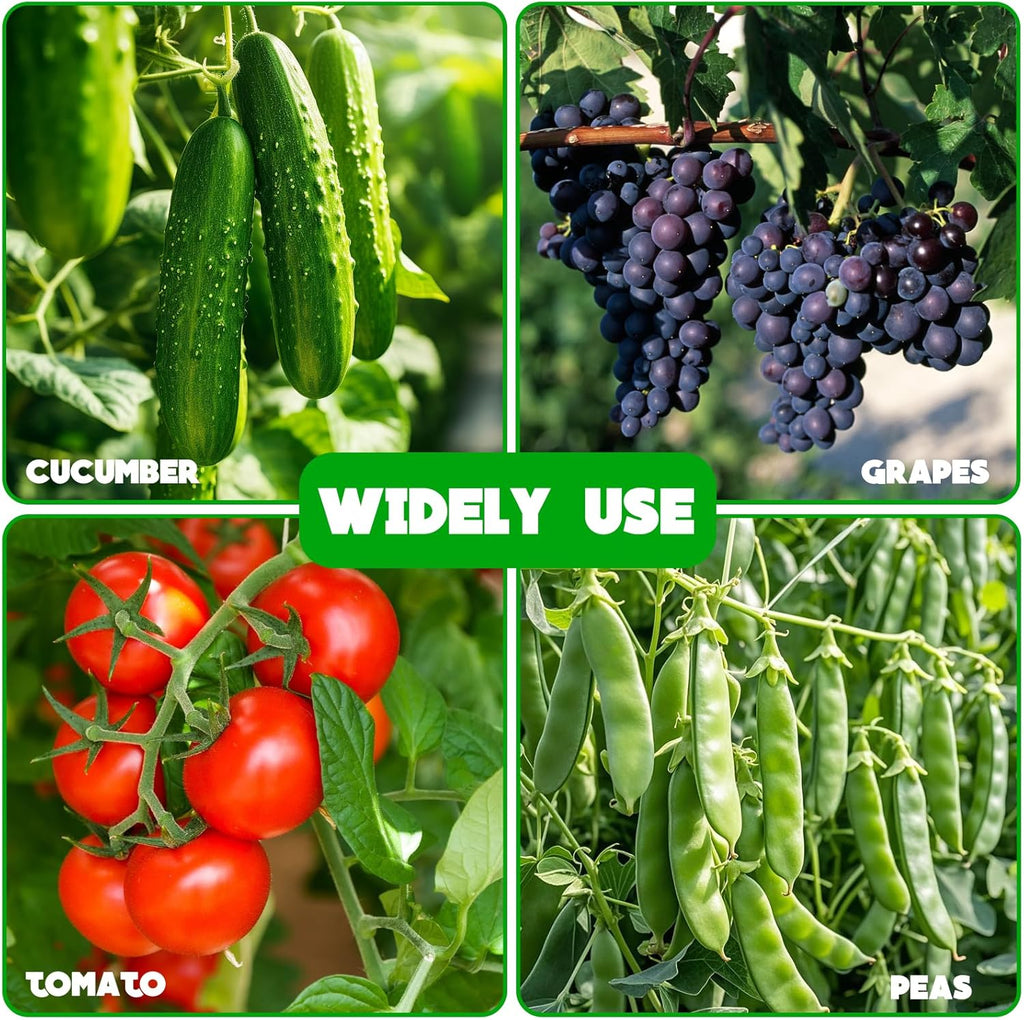 No Assembly Required Cucumber Trellis,2 Pack Trellis for Cucumbers,Outdoor Raised Bed Climbing Plant Support,A-Frame