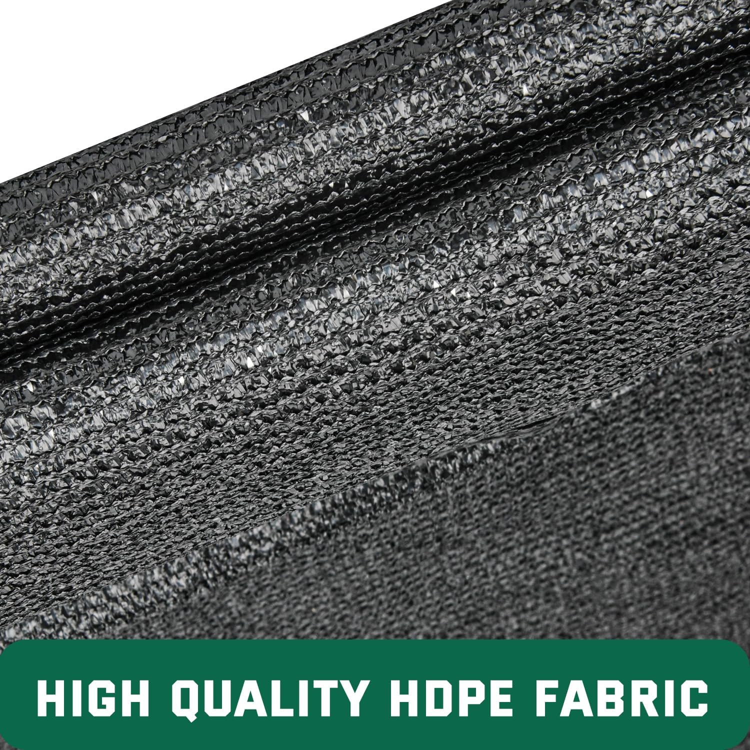 Kesfitt 50% Shade Cloth 20x30 ft, Breathable HDPE Mesh Sun Shade Tarp for Garden & Greenhouse, UV Resistant Outdoor